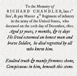 Chandler Inscription